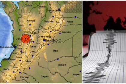 Se registra un fuerte temblor en Colombia, Domingo 21 de enero