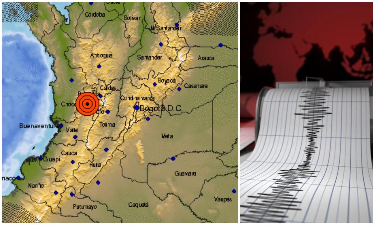 Se registra un fuerte temblor en Colombia, Domingo 21 de enero