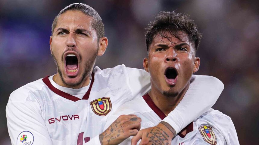 Venezuela derrota 1-0 a Colombia en el Preolímpico Sub-23