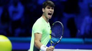 Carlos Alcaraz consiguió una victoria en el Abierto de Australia