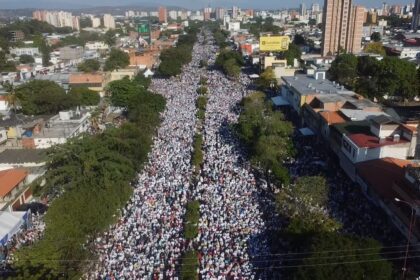La procesión de la Divina Pastora atrajo a más de 2.500.000 asistentes