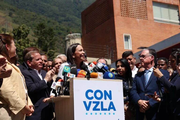 Declaraciones de María Corina Machado luego de ser descalificada de las elecciones en Venezuela