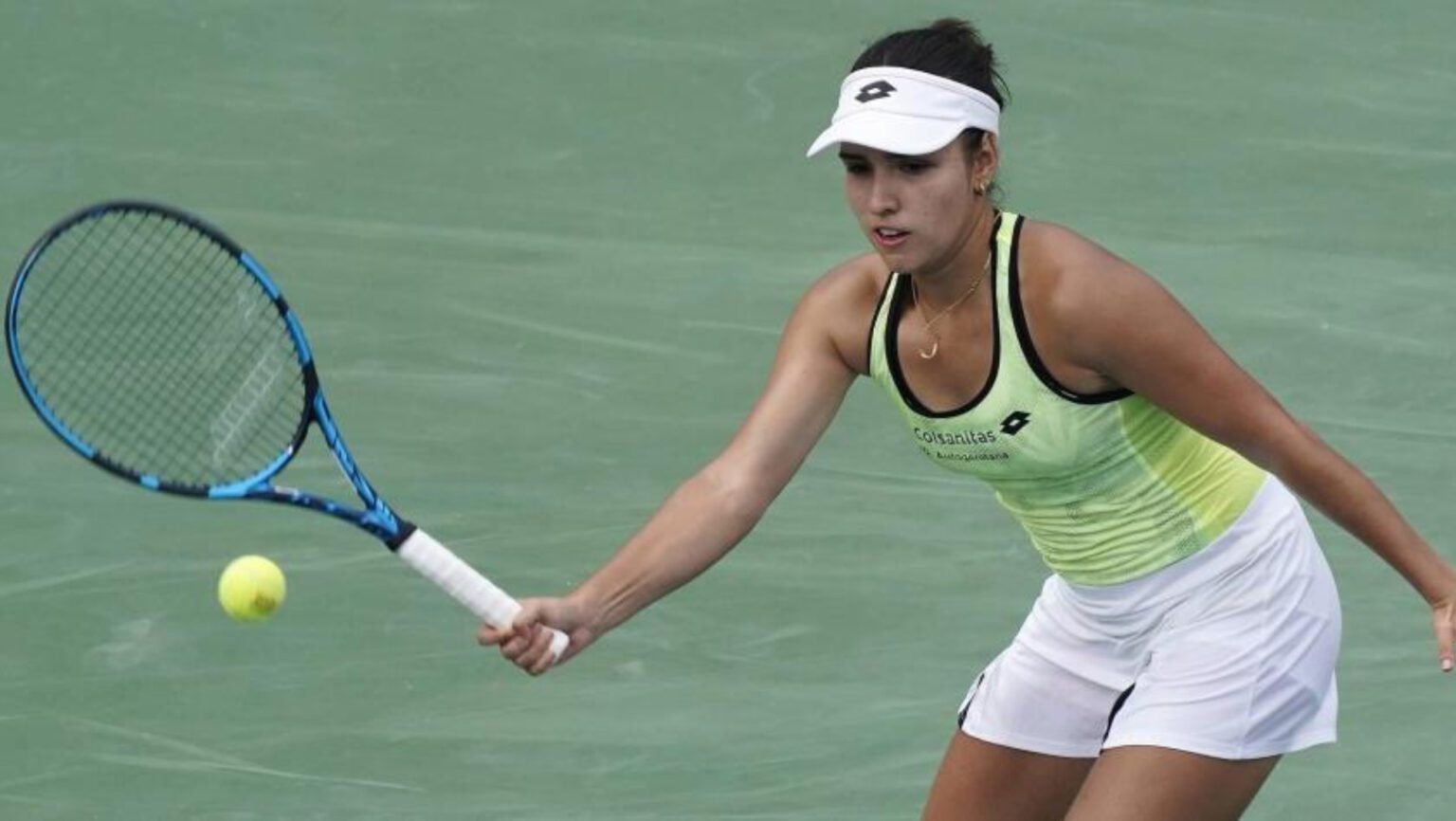 Debut y despedida de Camila Osorio en el Abierto de Australia Debut y despedida de Camila Osorio en el Abierto de Australia