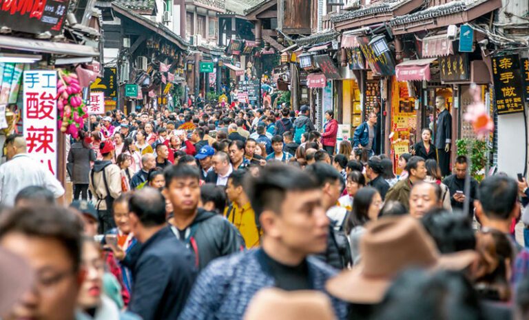 La población china sigue cayendo