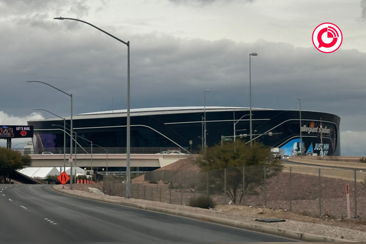 Así preparan el Allegiant Stadium en Las Vegas para el Super Bowl LVIII