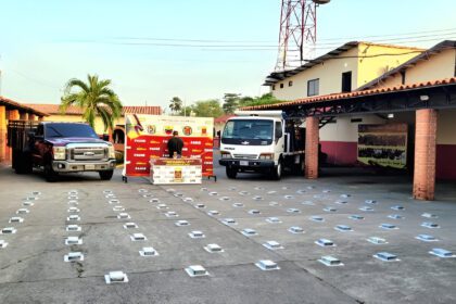 Incautados 97 kilos de cocaína en Santa Bárbara del Zulia por la GNB 