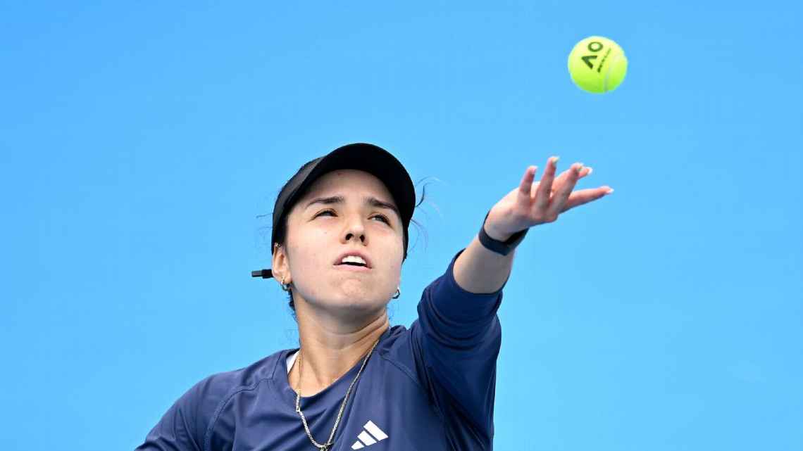 Colombiana Camila Osorio inicia su participación en el Abierto de Australia