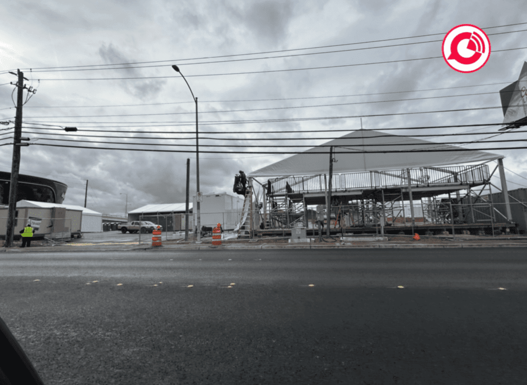 Así preparan el Allegiant Stadium en Las Vegas para el Super Bowl LVIII