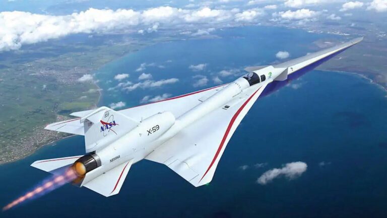 La NASA presentó un avión supersónico