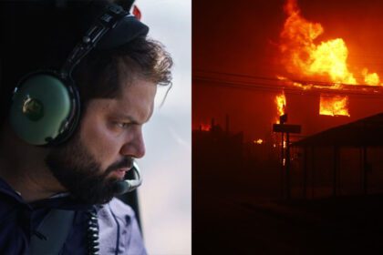 Presidente Boric decretó duelo nacional por víctimas de los incendios forestales