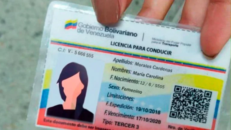 INTT permitirá a menores de edad obtener licencias de conducir de tercer grado
