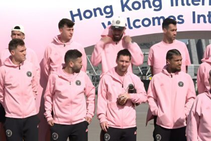 Messi y el Inter Miami llegan a Honk Kong