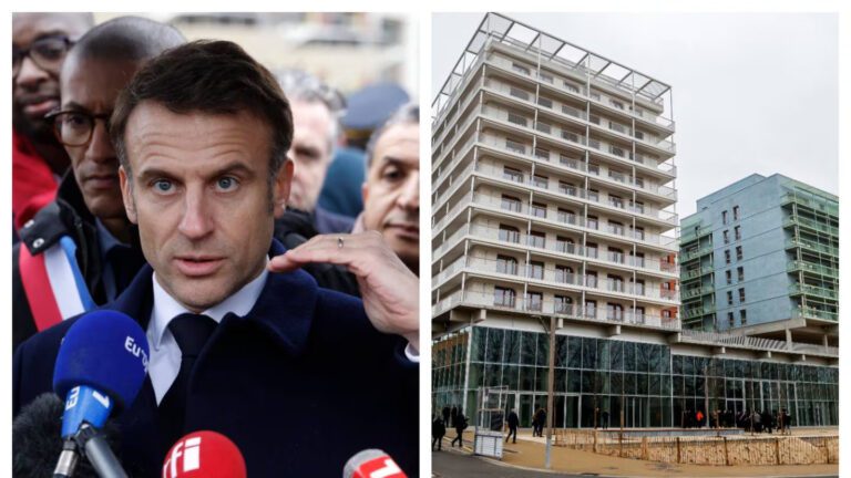 Macron inaugura la Villa Olímpica a 5 meses de los Juegos Olímpicos de París 2024