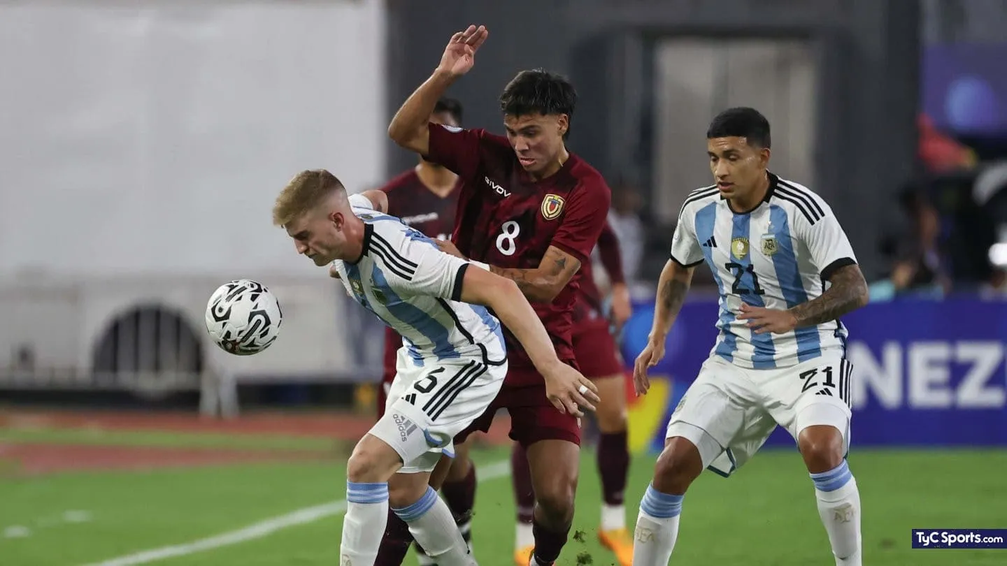 Venezuela empata frente a Argentina en el Preolímpico