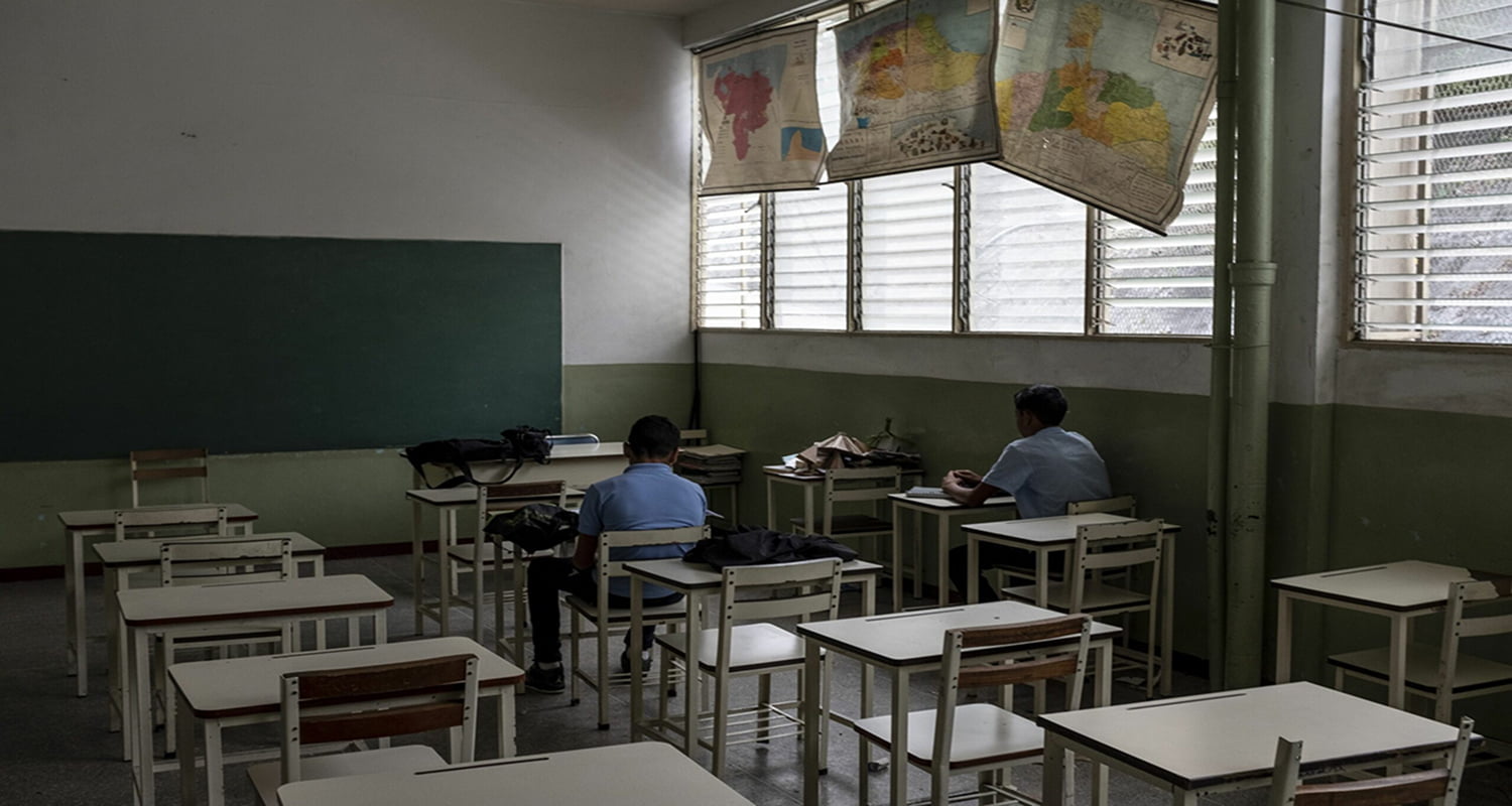 Venezuela presenta una tasa de inasistencia estudiantil del 15%