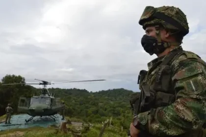 Enfrentamiento en Colombia deja cuatro soldados muertos