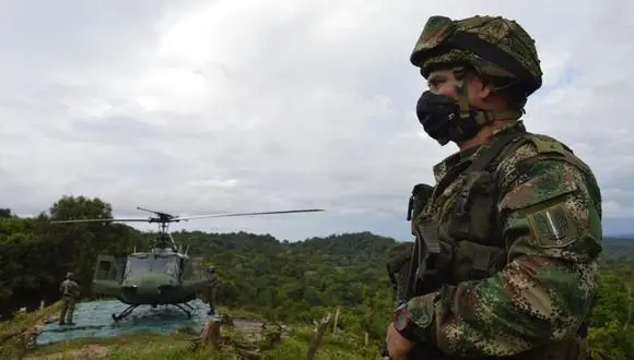 Enfrentamiento en Colombia deja cuatro soldados muertos