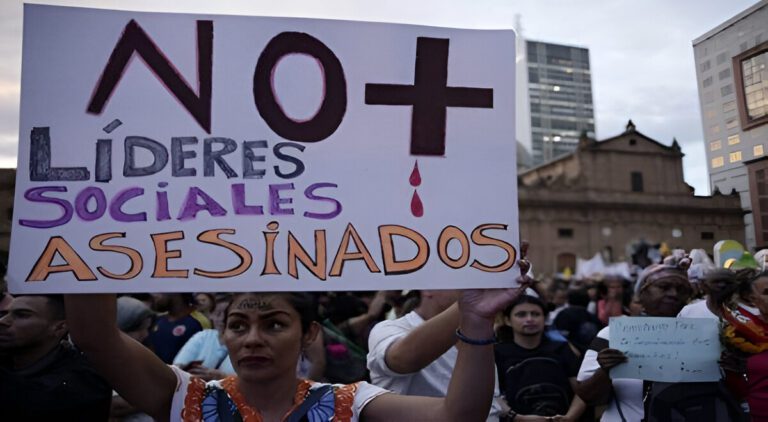 Denuncian asesinato de líder sindical en Colombia