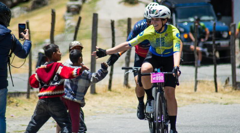 Amanda Dudamel, Miss Venezuela 2021, debutó en su carrera de ciclismo