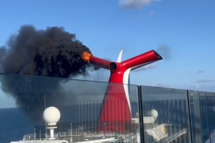 Incendio a bordo del Crucero Carnival Freedom
