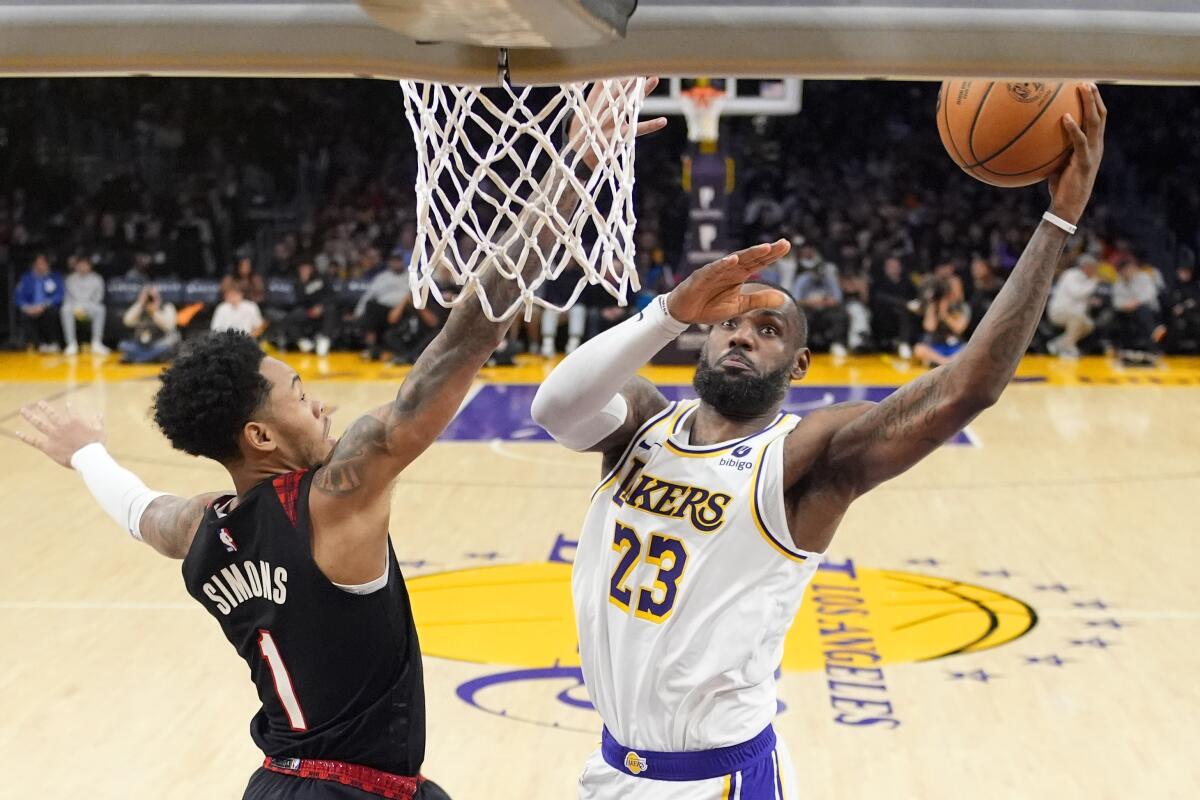 Histórico 40.000 puntos para LeBron James