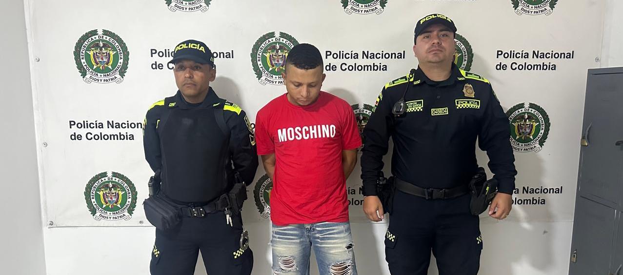 Capturan a alias "El Pinky" peligroso delincuente de Barranquilla
