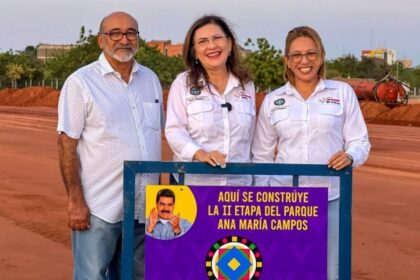 Inicia construcción de segunda etapa del Parque Ana María Campos