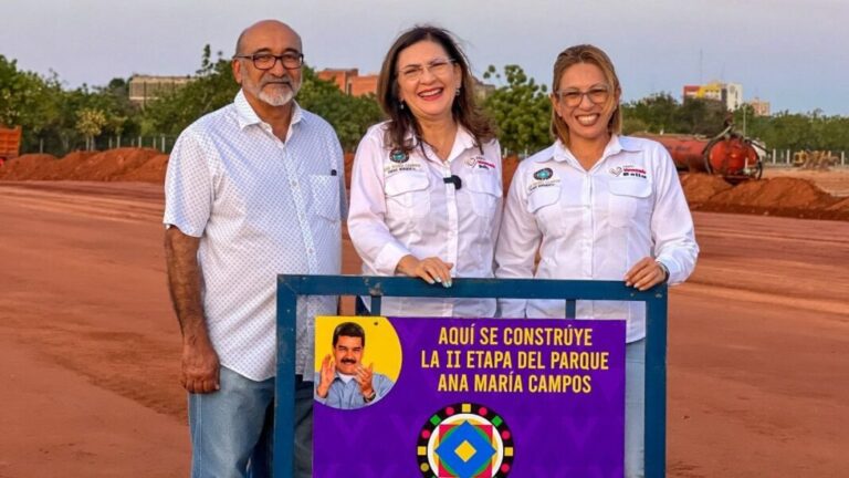 Inicia construcción de segunda etapa del Parque Ana María Campos