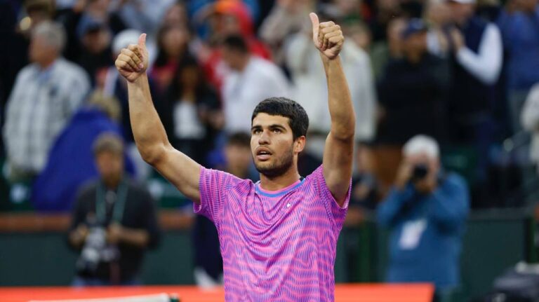 Carlos Alcaraz repitió victoria en la final de  Indian Wells 2024