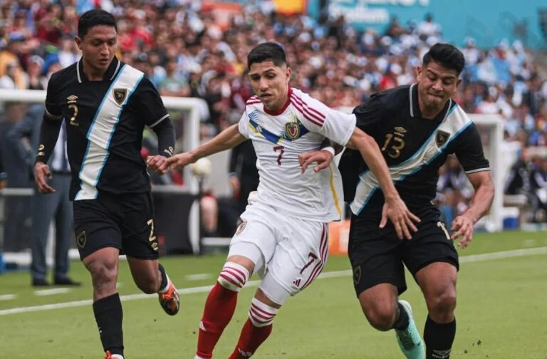 Venezuela y Guatemala pasaron del empate a cero anotaciones en partido amistoso