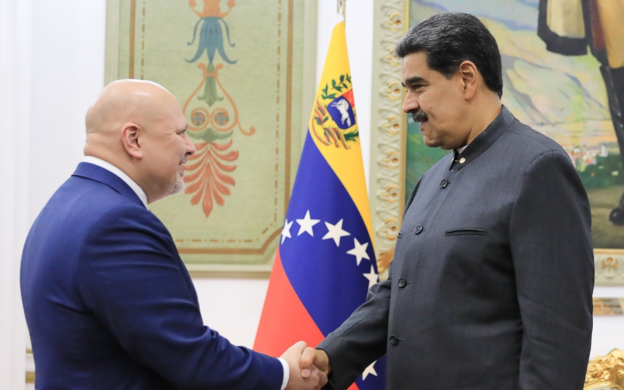 Fiscal de la CPI se reúne con Maduro en medio de investigaciones por crímenes de lesa humanidad