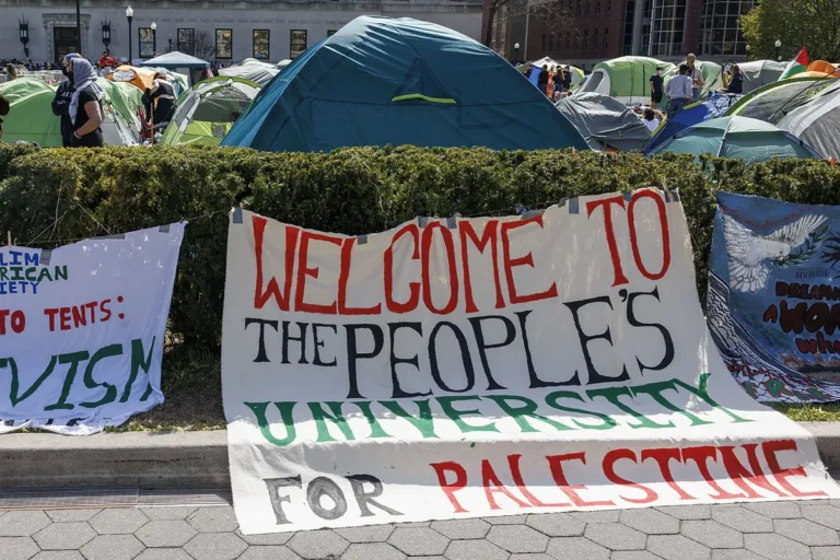 Protestas en universidades de EE.UU. por vínculos con Israel en medio de la guerra en Gaza