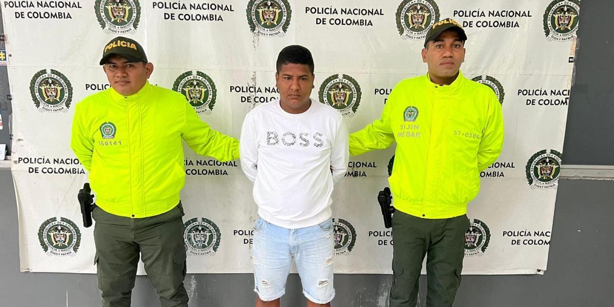 Capturado alias 'El Guajirito', uno de los más buscados en Barranquilla por homicidio y extorsión