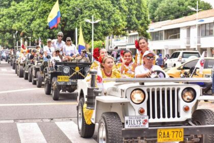 Desfile de Jeep Willys parranderos regresa a Valledupar por el Festival de la Leyenda Vallenata