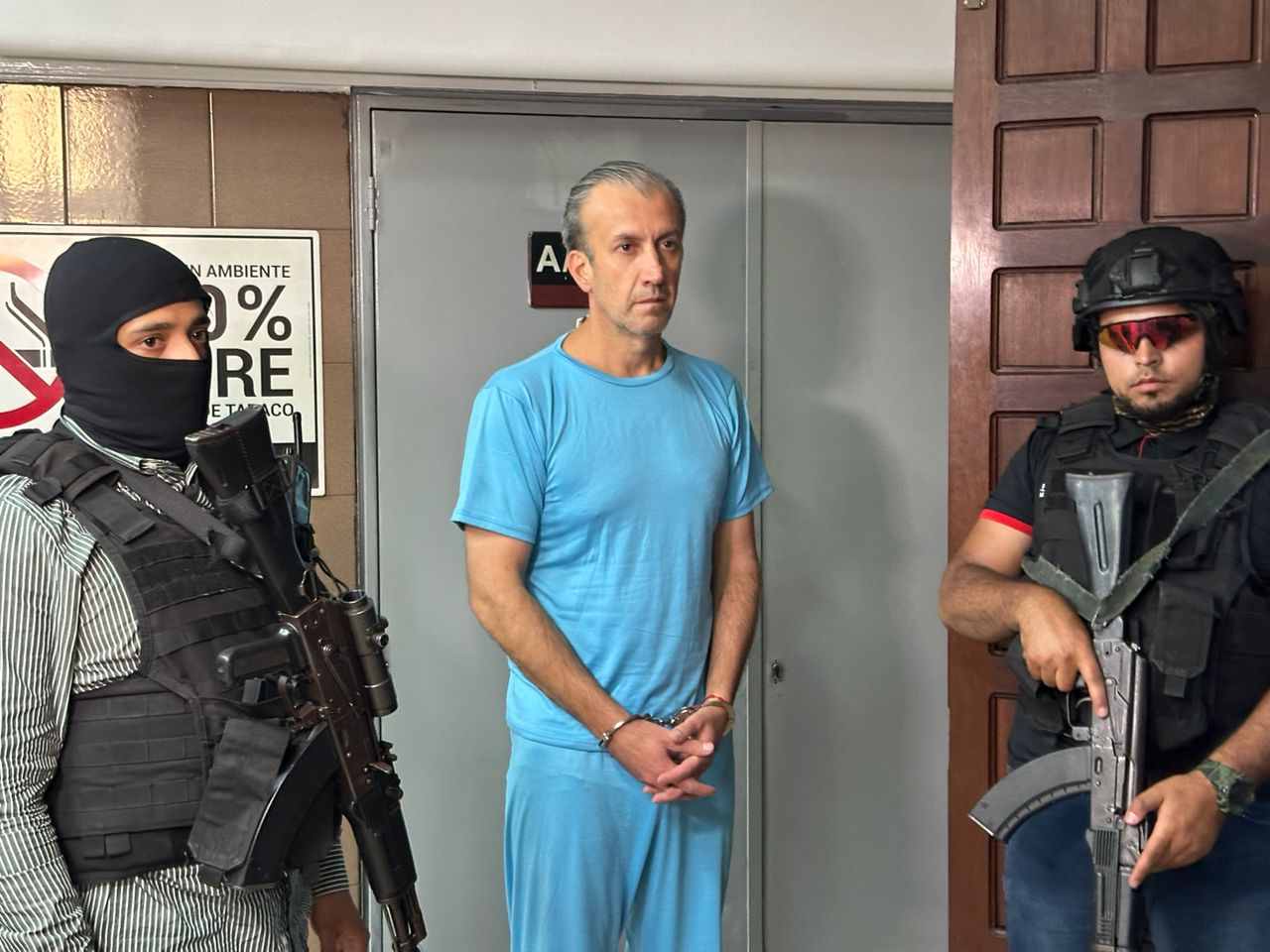 Desalojan Palacio de Justicia para trasladar a Tareck Al Aissami Desalojan Palacio de Justicia para trasladar a Tareck Al Aissami