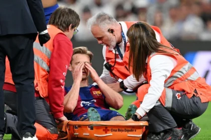 Frenkie de Jong estará de baja tras lesión en El Clásico