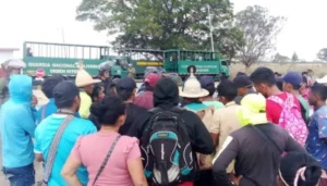 Yukpas causan disturbios en la vía Perijá