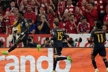 El Real Madrid empata 2-2 con el Bayern Múnich en la ida de las semifinales de la Champions League