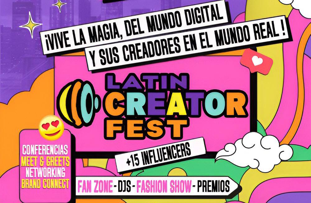 Todo sobre el Latin Creator Fest, el evento que reúne a creadores de contenido latinos en EE.UU Todo sobre el Latin Creator Fest, el evento que reúne a creadores de contenido latinos en EE.UU