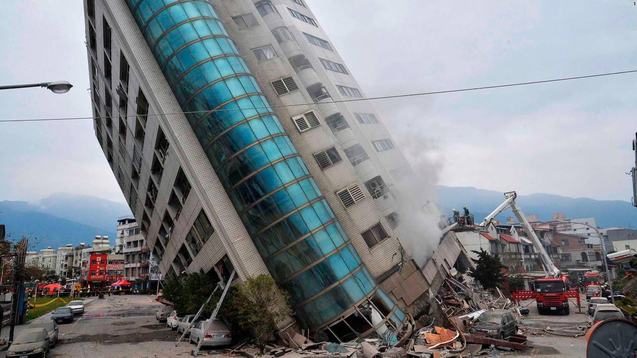 Un terremoto de magnitud 7,4 sacudió Taiwán