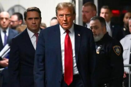 Donald Trump asistió a la selección del jurado de su juicio penal en New York