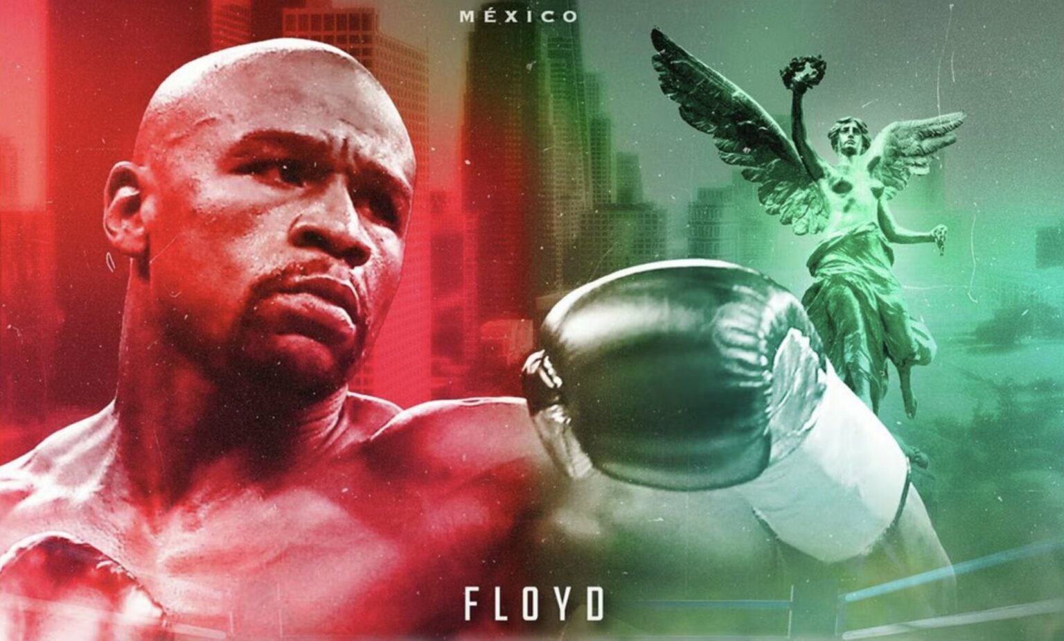 Floyd Mayweather Jr. regresa al ring en la Arena Ciudad de México