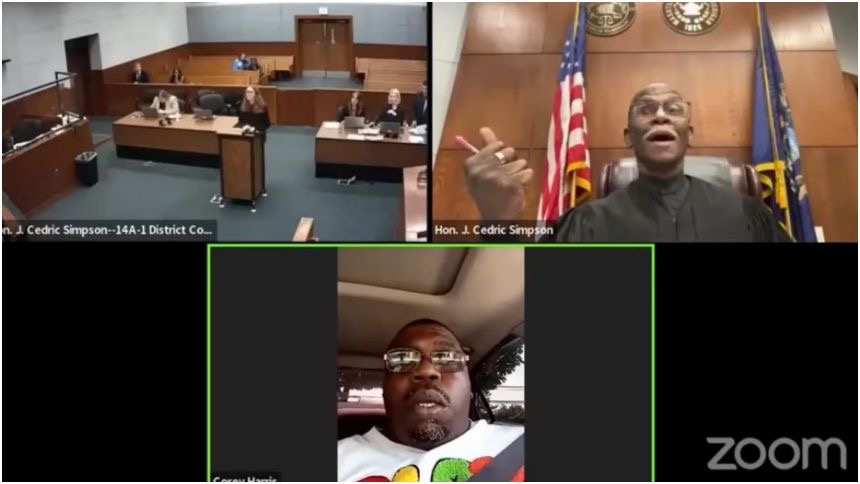 Se presentó a su audiencia por videollamada mientras conducía e irá a la cárcel sin fianza Se presentó a su audiencia por videollamada mientras conducía e irá a la cárcel sin fianza