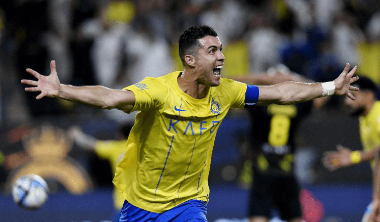 Cristiano rompió récord en la Liga Saudí