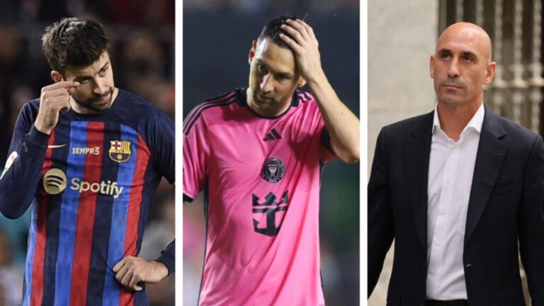 Audios de Luis Rubiales involucran a Messi y Piqué en desvíos de fondos de la UEFA