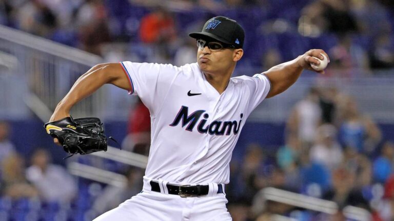Jesús Luzardo, el zurdo venezolano, ganó su primer juego con los Marlins de Miami