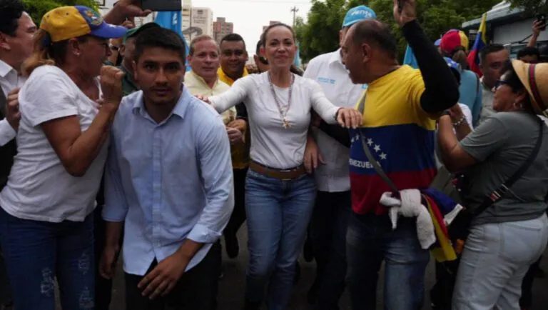 María Corina Machado respaldó candidatura presidencial en Maracaibo