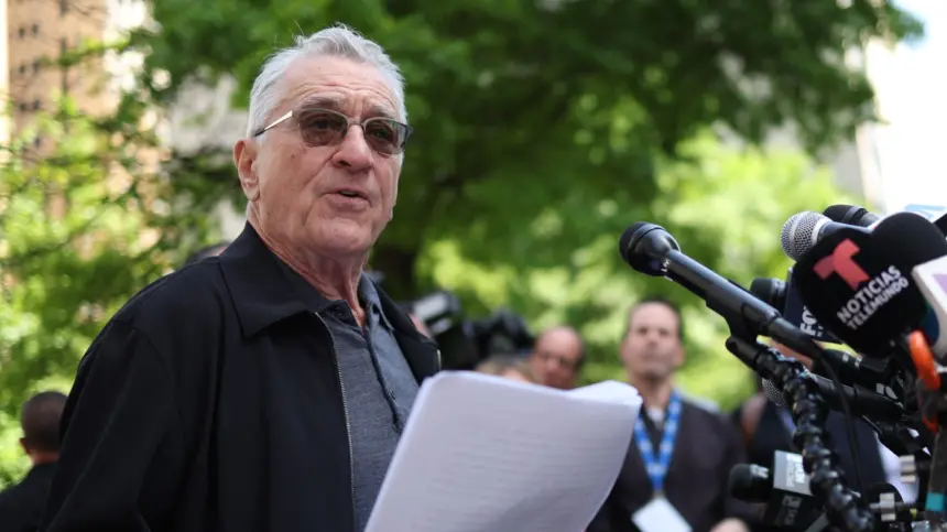 Robert De Niro calificó a Donald Trump de "payaso" en juicio por blanqueo de capitales