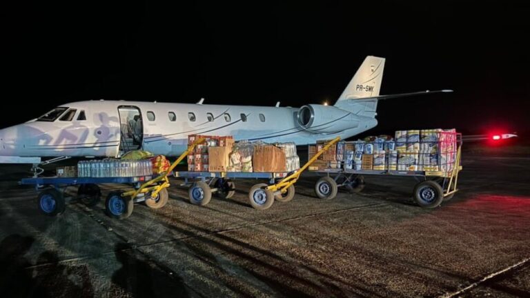 Neymar envió ayuda humanitaria a víctimas de inundaciones en Brasil