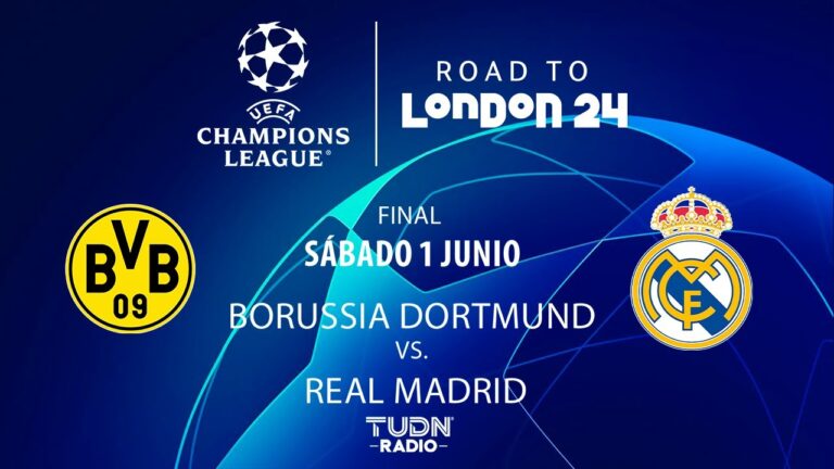 EN VIVO: Final de la Champions League Borussia Dortmund – Real Madrid